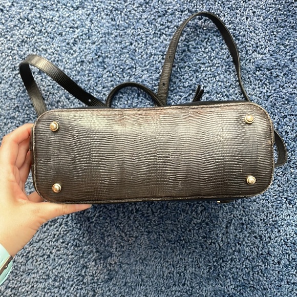 Vintage Brahmin Mini Backpack Black - Picture 5 of 9